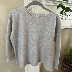 Garnet Hill cashmere sweater